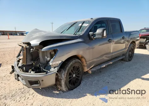 2019 Nissan Titan Platinum Reserve z USA, uszkodzony, nr VIN 1N6AA1E67KN529291